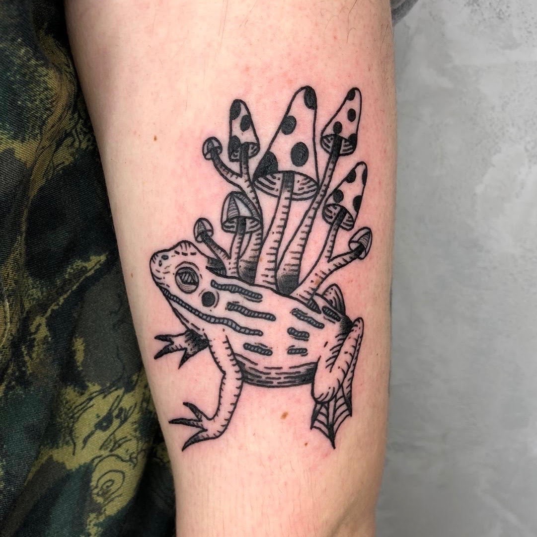 Japanese Frog Tattoos  All Things Tattoo