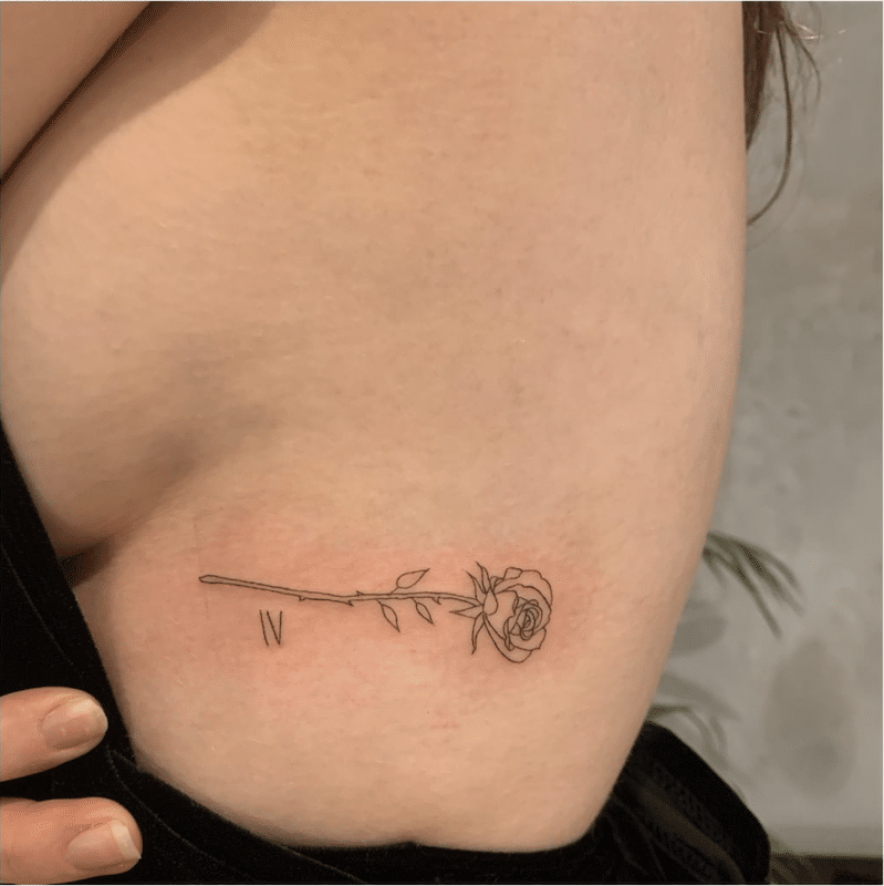 17 Stunning Rose Tattoo Designs for Women  Moms Got the Stuff